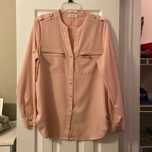 Calvin Klein dress shirt size L